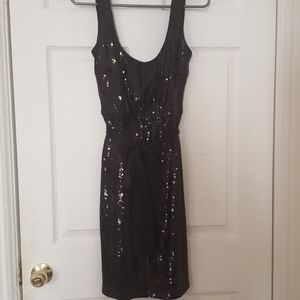 MAGGY LONDON sequin sheath dress 2/XS